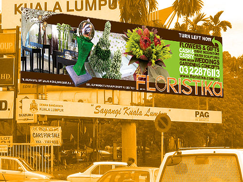 10x40 Billboard - Floristika