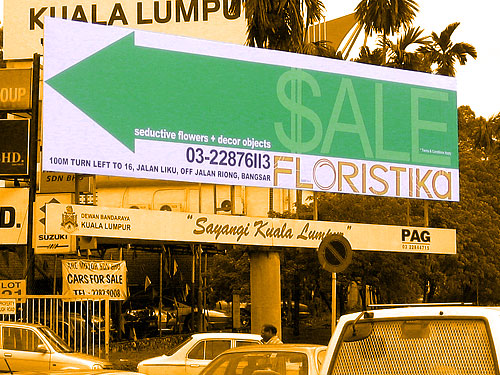 10x40 Billboard - Floristika