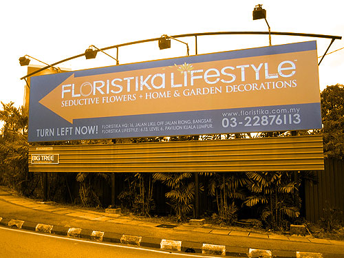 10x40 Billboard - Floristika